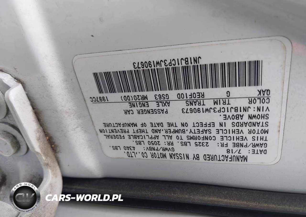2018 Nissan Rogue Sport S VIN:JN1BJ1CP3JW190673 - 9