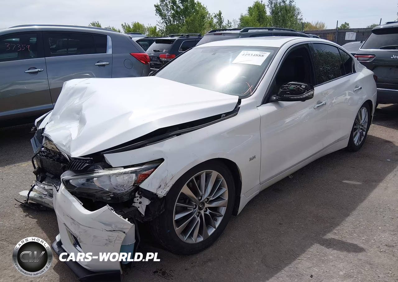 2018 Infiniti Q50 3.0T Luxe VIN:JN1EV7ARXJM439359 - 2