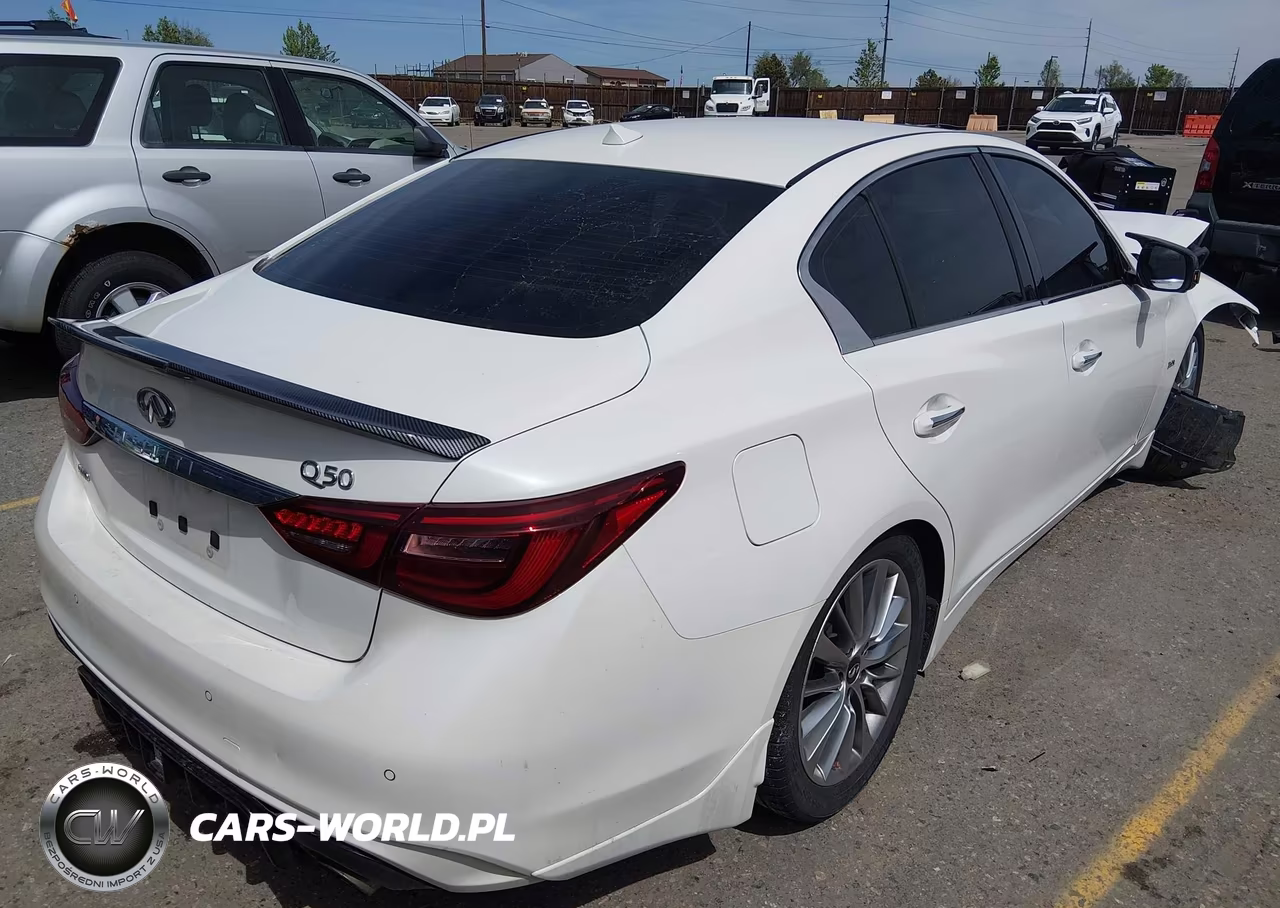 2018 Infiniti Q50 3.0T Luxe VIN:JN1EV7ARXJM439359 - 4