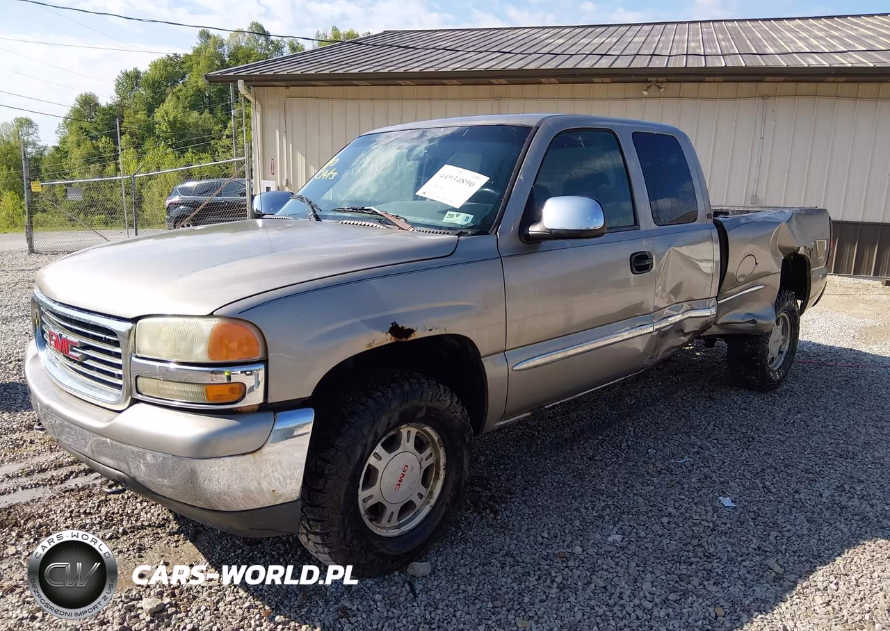 2002 GMC Sierra 1500 Sl-Sle-Standard VIN:2GTEK19T821226085 - 2