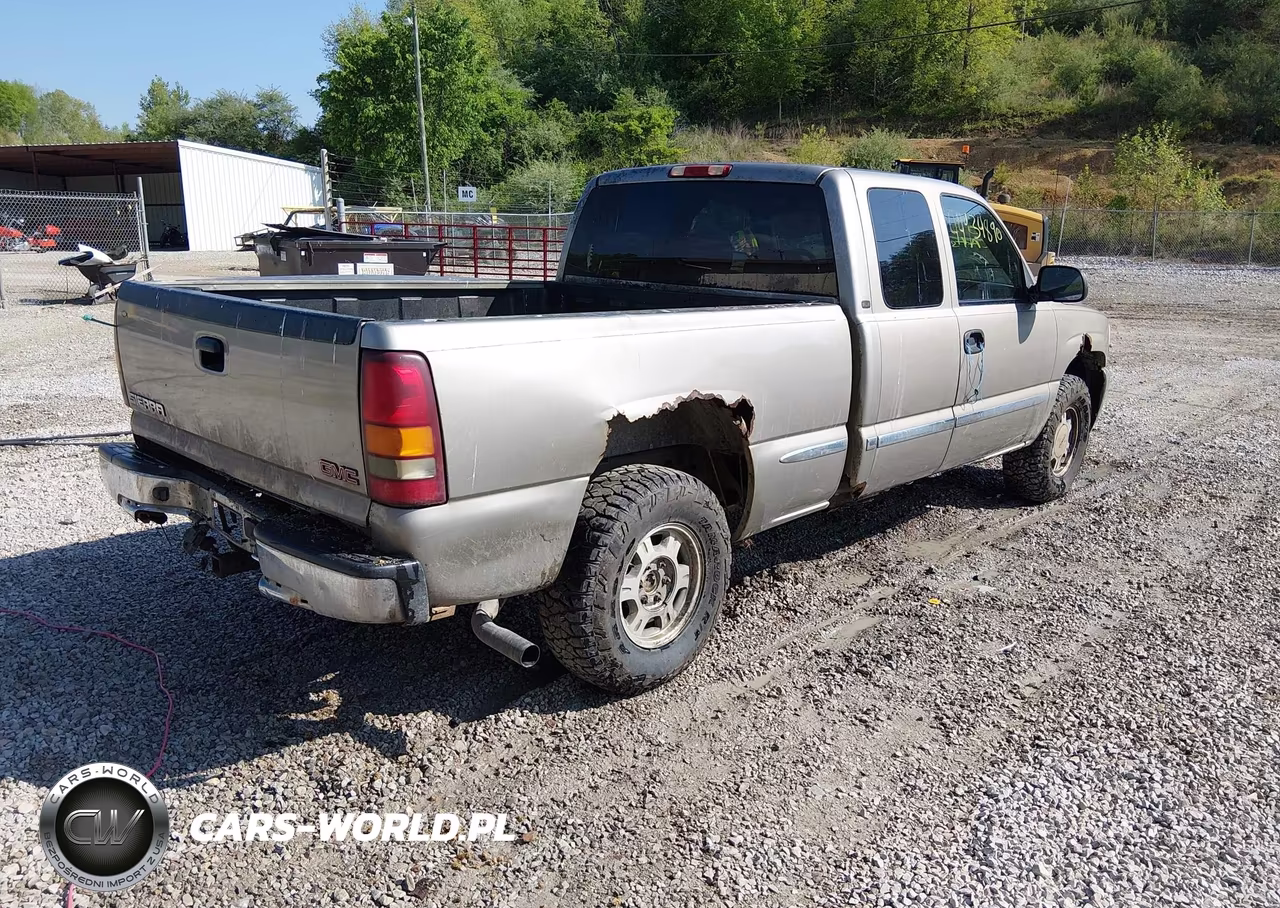 2002 GMC Sierra 1500 Sl-Sle-Standard VIN:2GTEK19T821226085 - 4