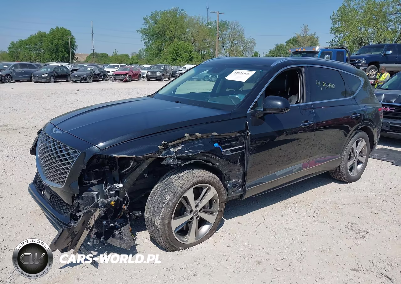 2021 Genesis Gv80 3.5T Awd Advanced VIN:KMUHCESC1MU038542 - 2