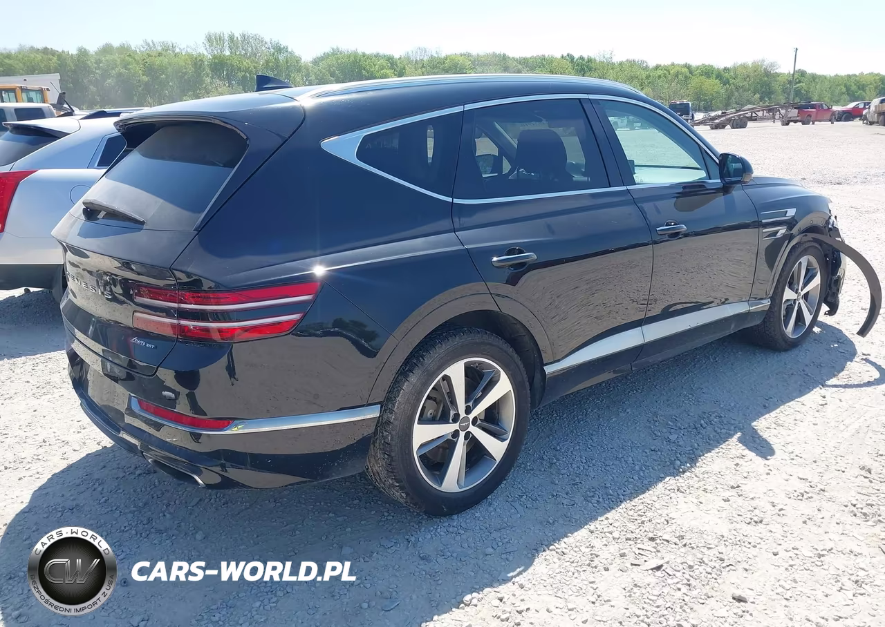 2021 Genesis Gv80 3.5T Awd Advanced VIN:KMUHCESC1MU038542 - 4