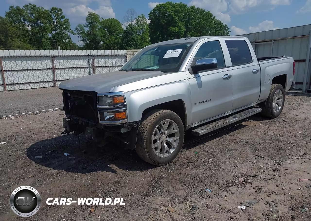 2014 Chevrolet Silverado 1500 2Lt VIN:3GCPCREH4EG225405 - 2