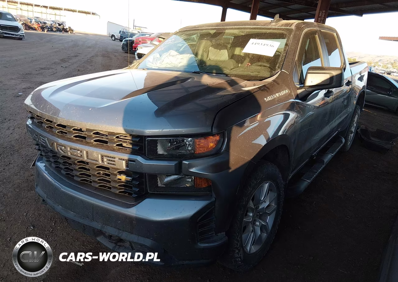 2020 Chevrolet Silverado 1500 2Wd Short Bed Custom VIN:1GCPWBEH1LZ235031 - 2