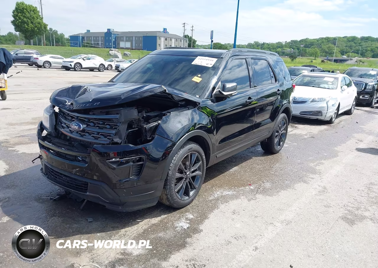 2018 Ford Explorer Xlt VIN:1FM5K8D86JGC54606 - 2
