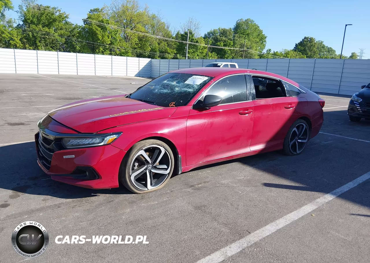 2021 Honda Accord Sport VIN:1HGCV1F34MA104305 - 2