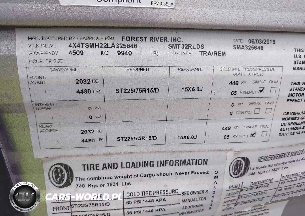 2020 Forest River Other VIN:4X4TSMH22LA325648 - 9