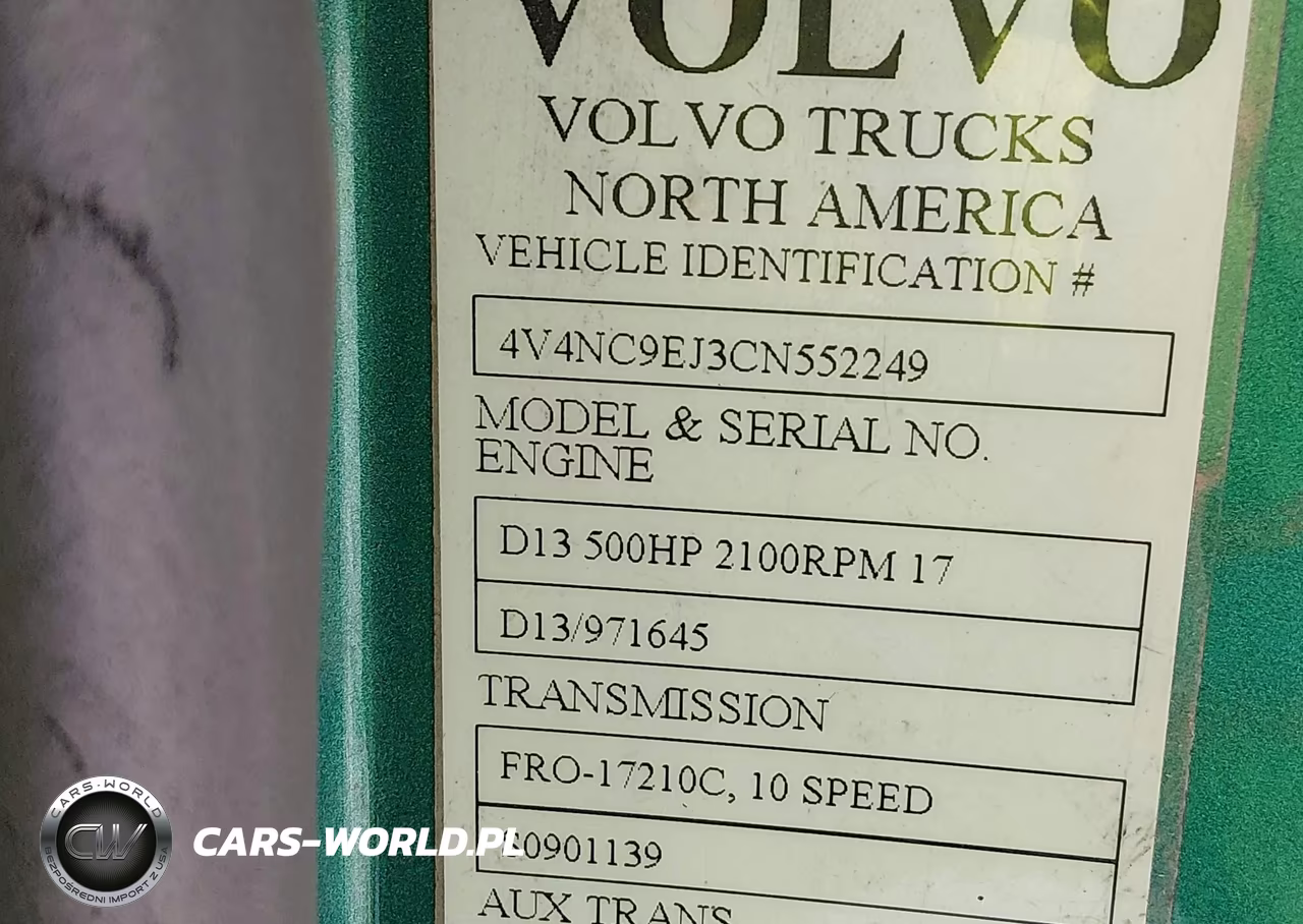 2012 Volvo Vn Vnl VIN:4V4NC9EJ3CN552249 - 8
