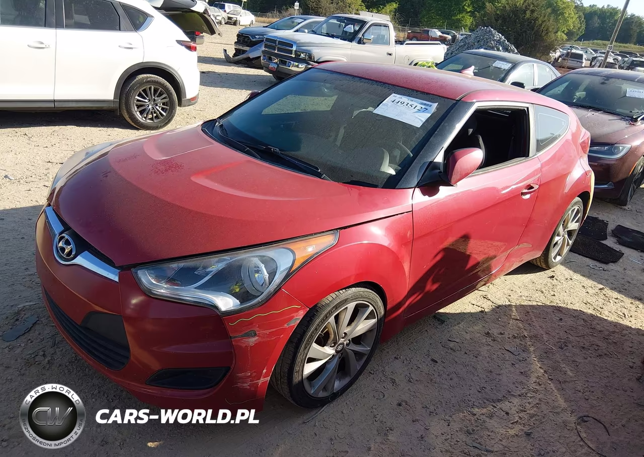 2016 Hyundai Veloster VIN:KMHTC6AD2GU266952 - 2