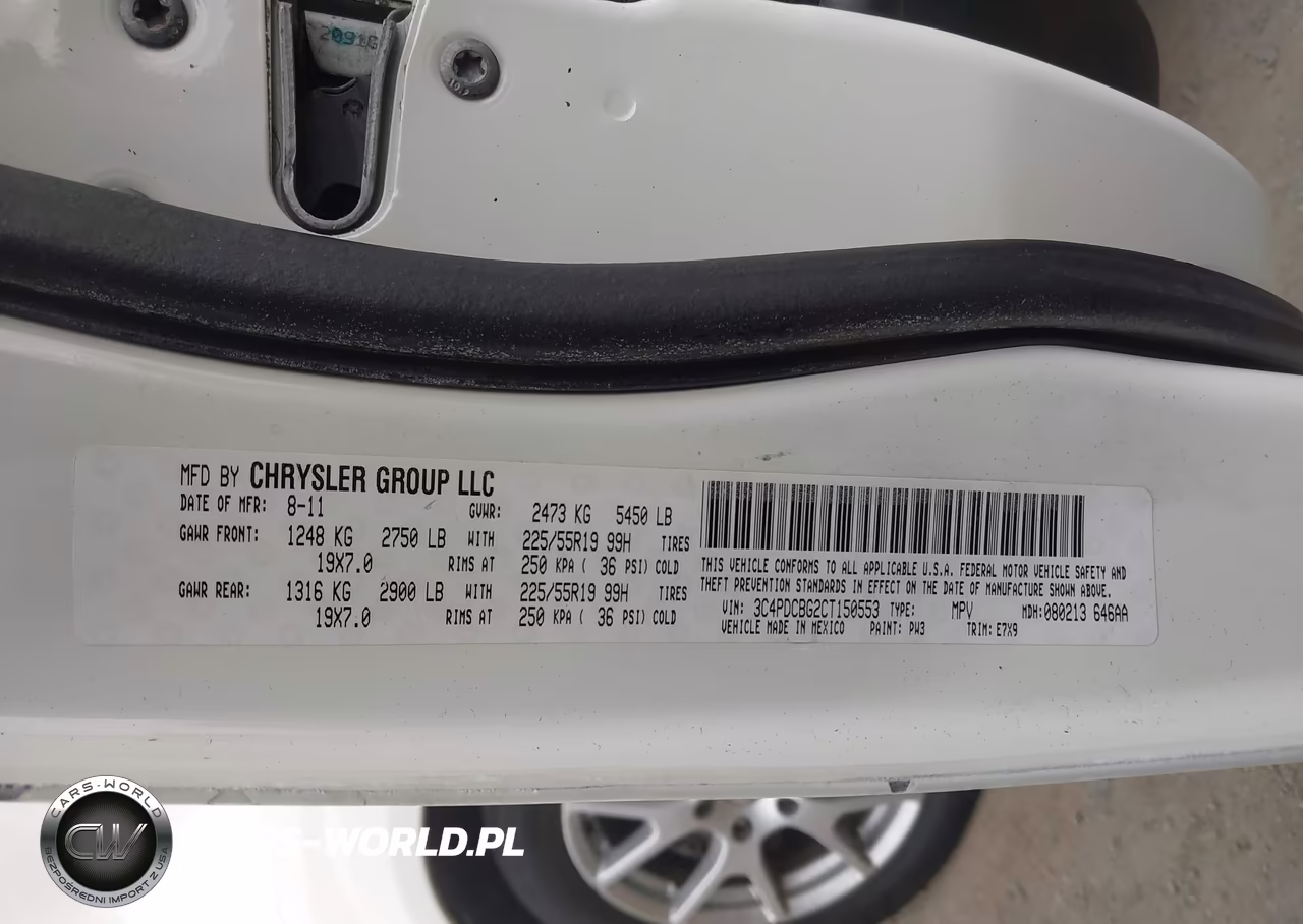 2012 Dodge Journey Sxt VIN:3C4PDCBG2CT150553 - 9