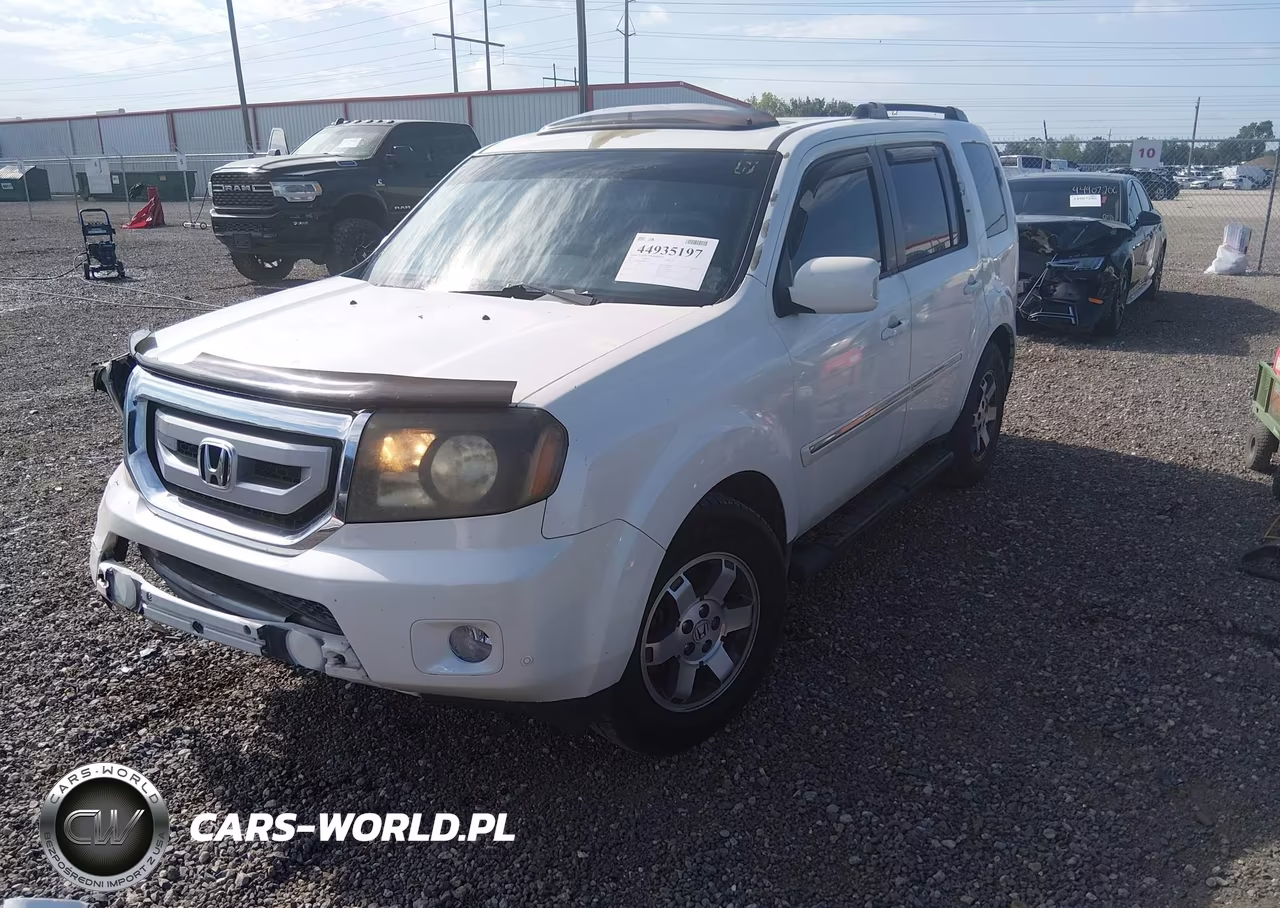 2011 Honda Pilot Touring VIN:5FNYF4H96BB063412 - 2