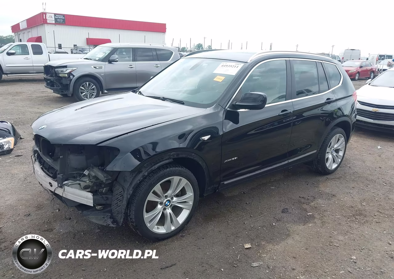 2012 BMW X3 xDrive35I VIN:5UXWX7C51CL889236 - 2