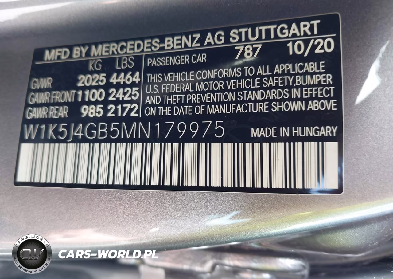 2021 Mercedes-Benz Cla 250 VIN:W1K5J4GB5MN179975 - 9