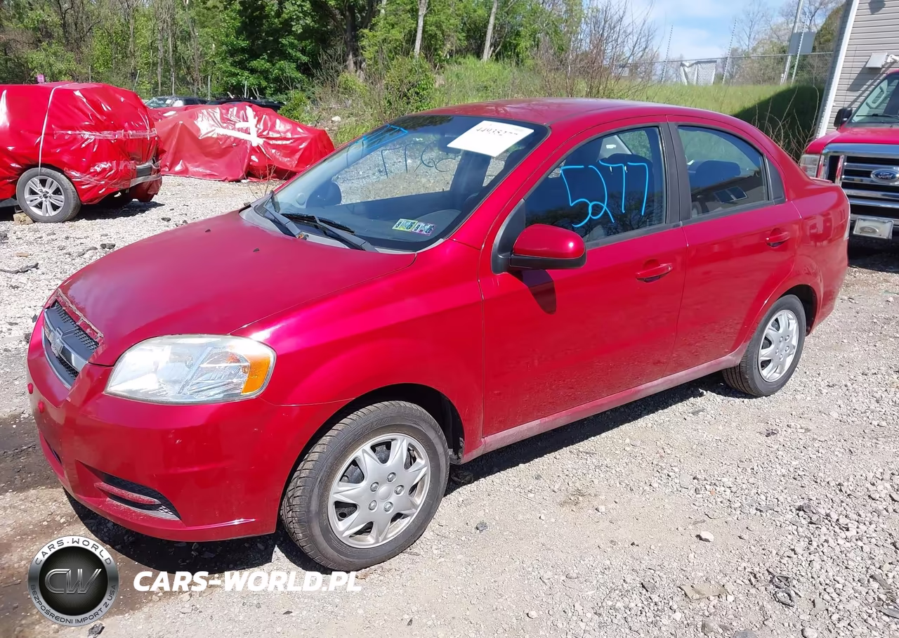 2011 Chevrolet Aveo 1Lt VIN:KL1TD5DE1BB126936 - 2