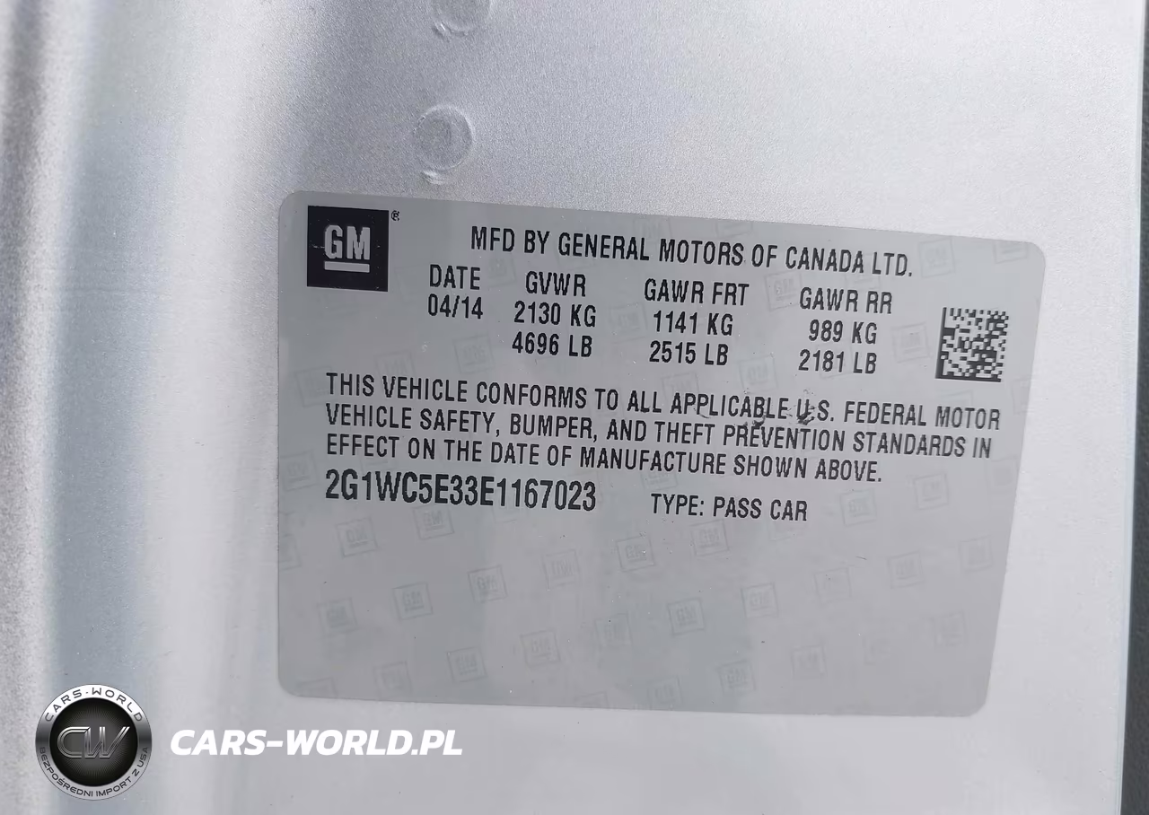 2014 Chevrolet Impala Limited Ltz VIN:2G1WC5E33E1167023 - 9