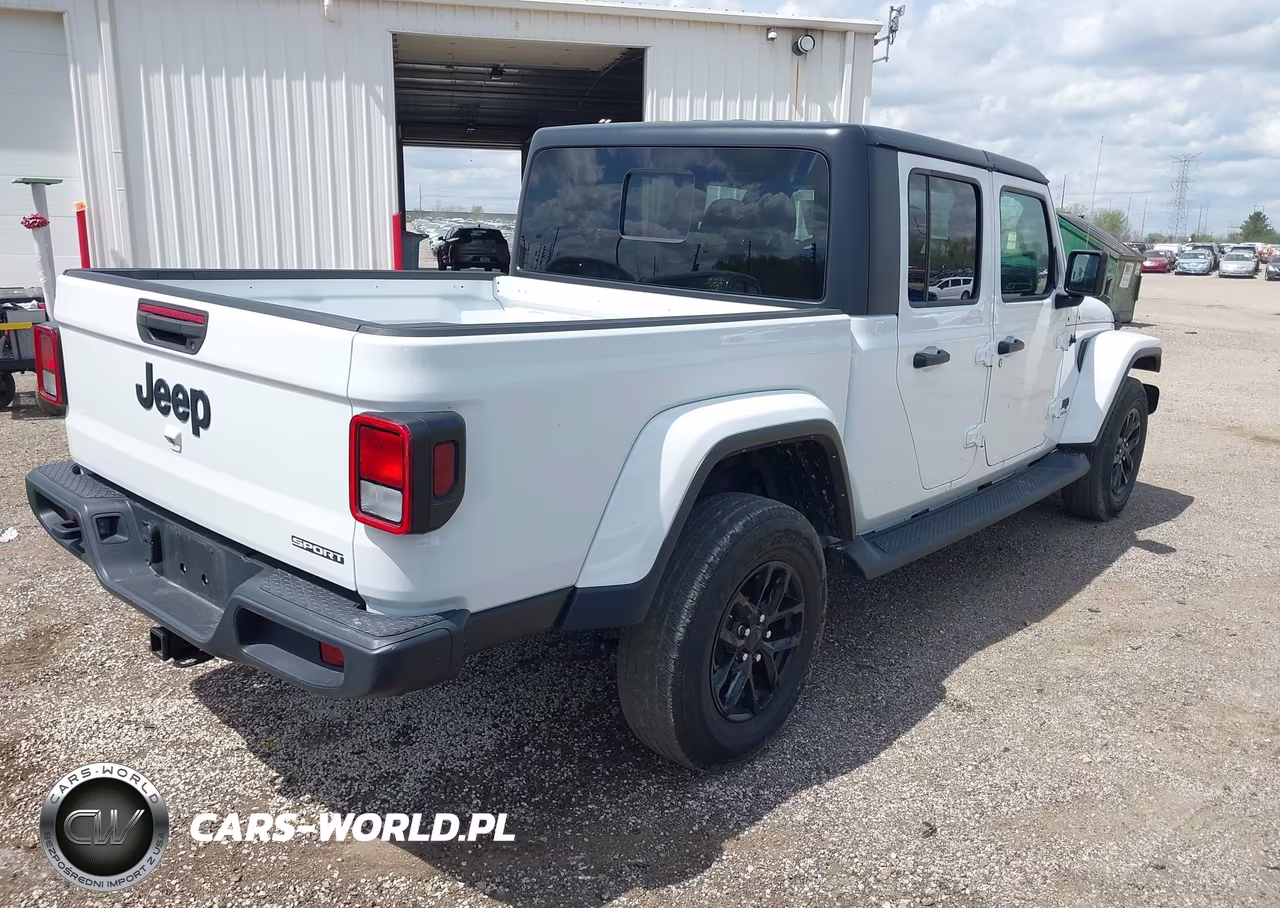 2021 Jeep Gladiator Sport S 4X4 VIN:1C6HJTAGXML616717 - 4