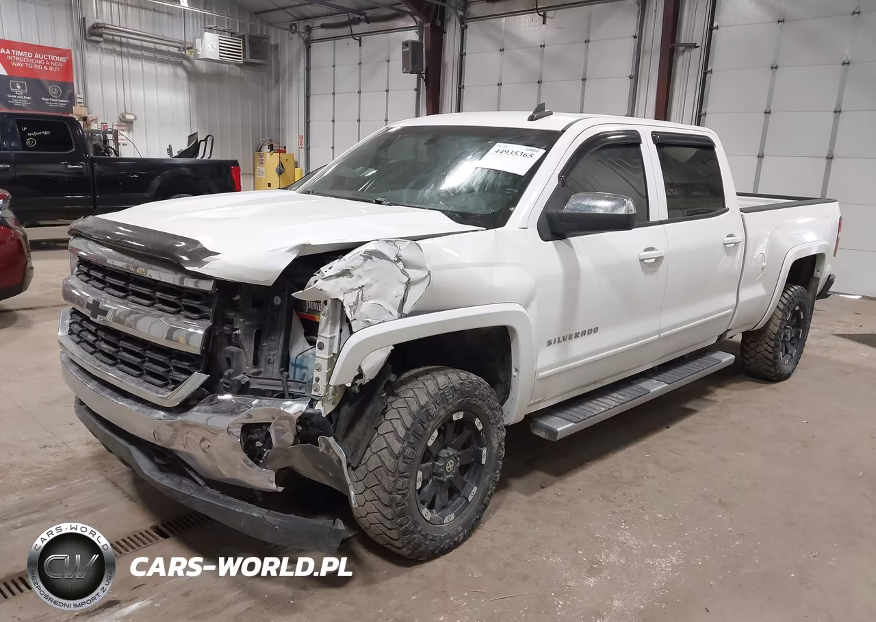 2018 Chevrolet Silverado 1500 1Lt VIN:3GCUKRECXJG412037 - 2
