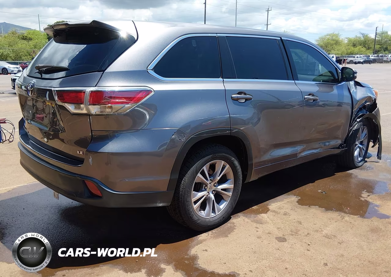2015 Toyota Highlander VIN:5TDZKRFH3FS072707 - 4