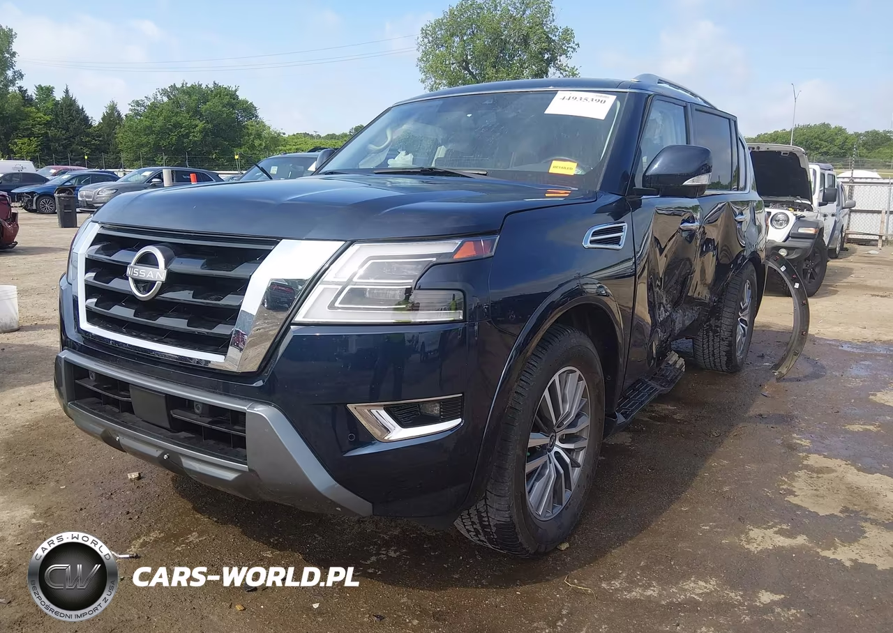 2024 Nissan Armada Sl 4Wd VIN:JN8AY2BD9R9706602 - 2