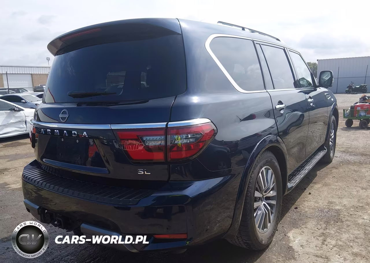 2024 Nissan Armada Sl 4Wd VIN:JN8AY2BD9R9706602 - 4