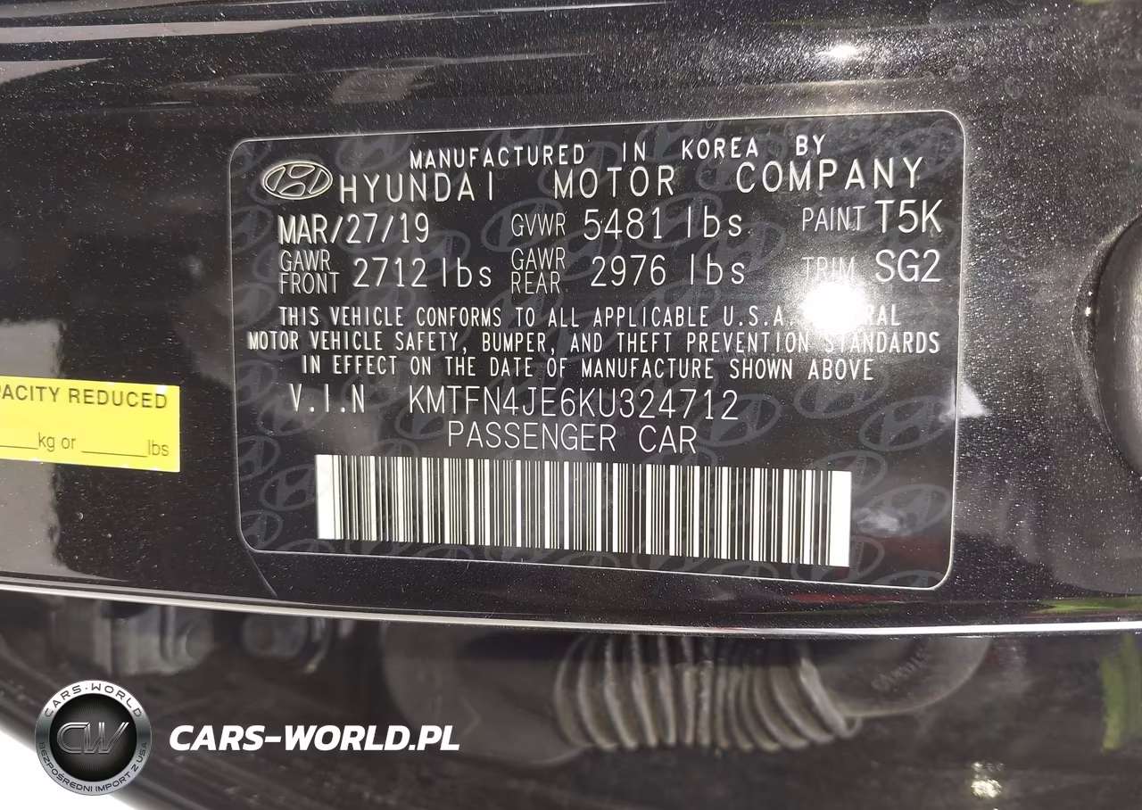 2019 Genesis G80 3.8 VIN:KMTFN4JE6KU324712 - 9