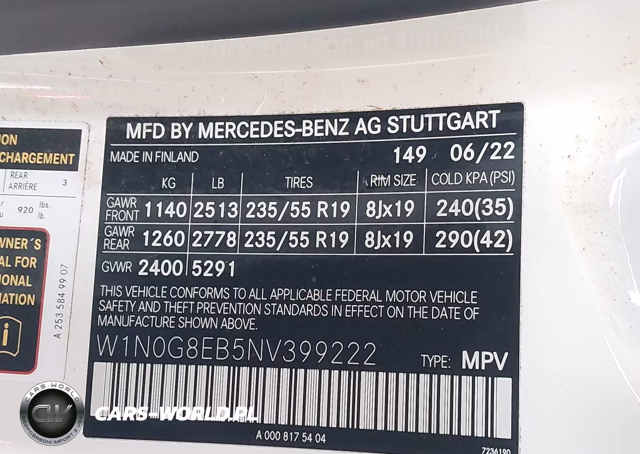 2022 Mercedes-Benz Glc 300 4Matic Suv VIN:W1N0G8EB5NV399222 - 9