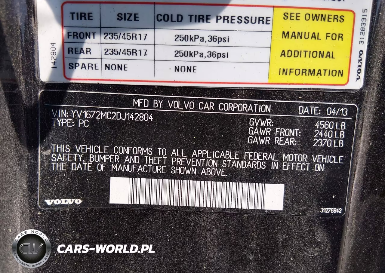 2013 Volvo C70 T5 VIN:YV1672MC2DJ142804 - 9