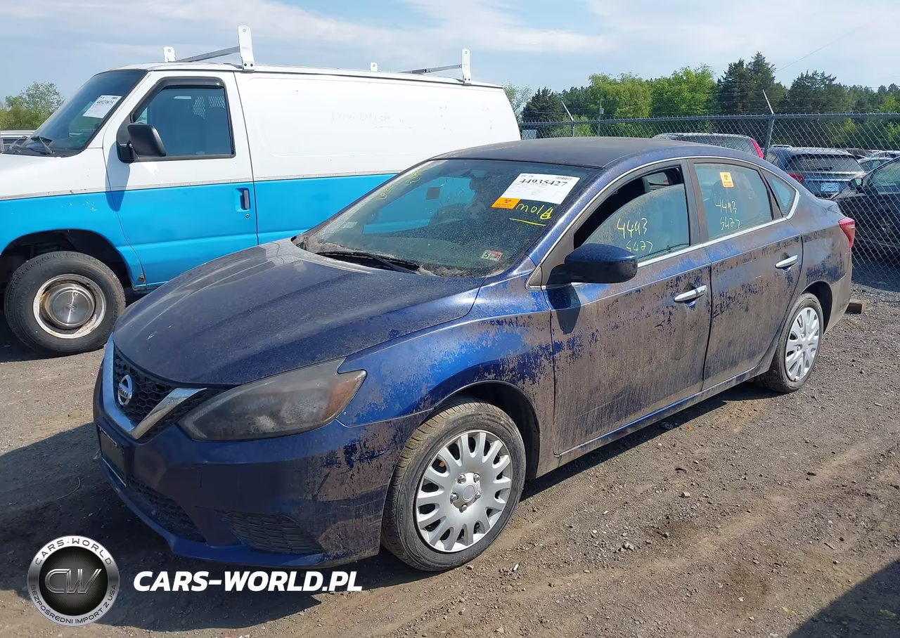 2016 Nissan Sentra Sv VIN:3N1AB7AP0GL680985 - 2