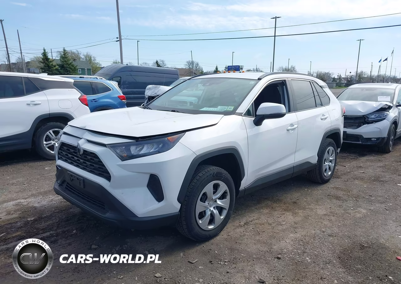 2020 Toyota Rav4 Le VIN:2T3G1RFV2LW114536 - 2