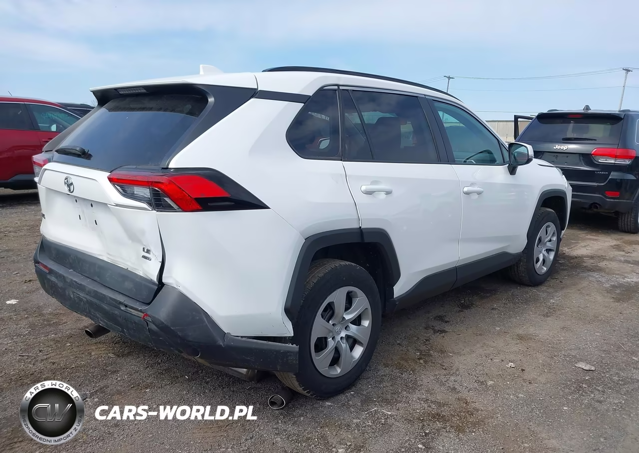 2020 Toyota Rav4 Le VIN:2T3G1RFV2LW114536 - 4