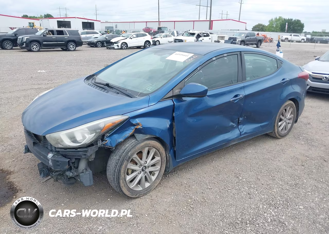 2015 Hyundai Elantra Se VIN:KMHDH4AE9FU303917 - 2