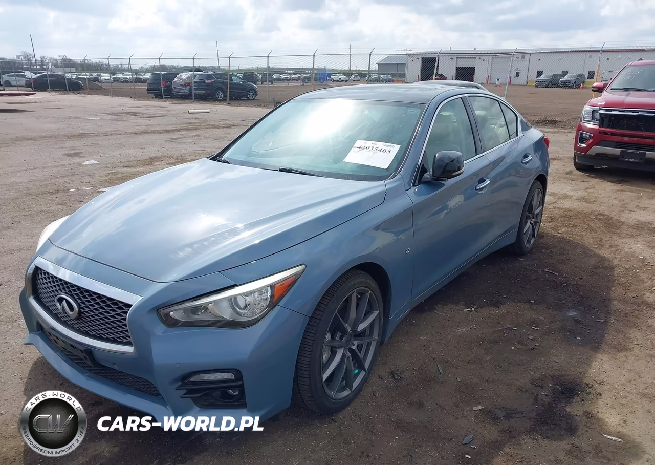2014 Infiniti Q50 Sport VIN:JN1BV7AR7EM704490 - 2