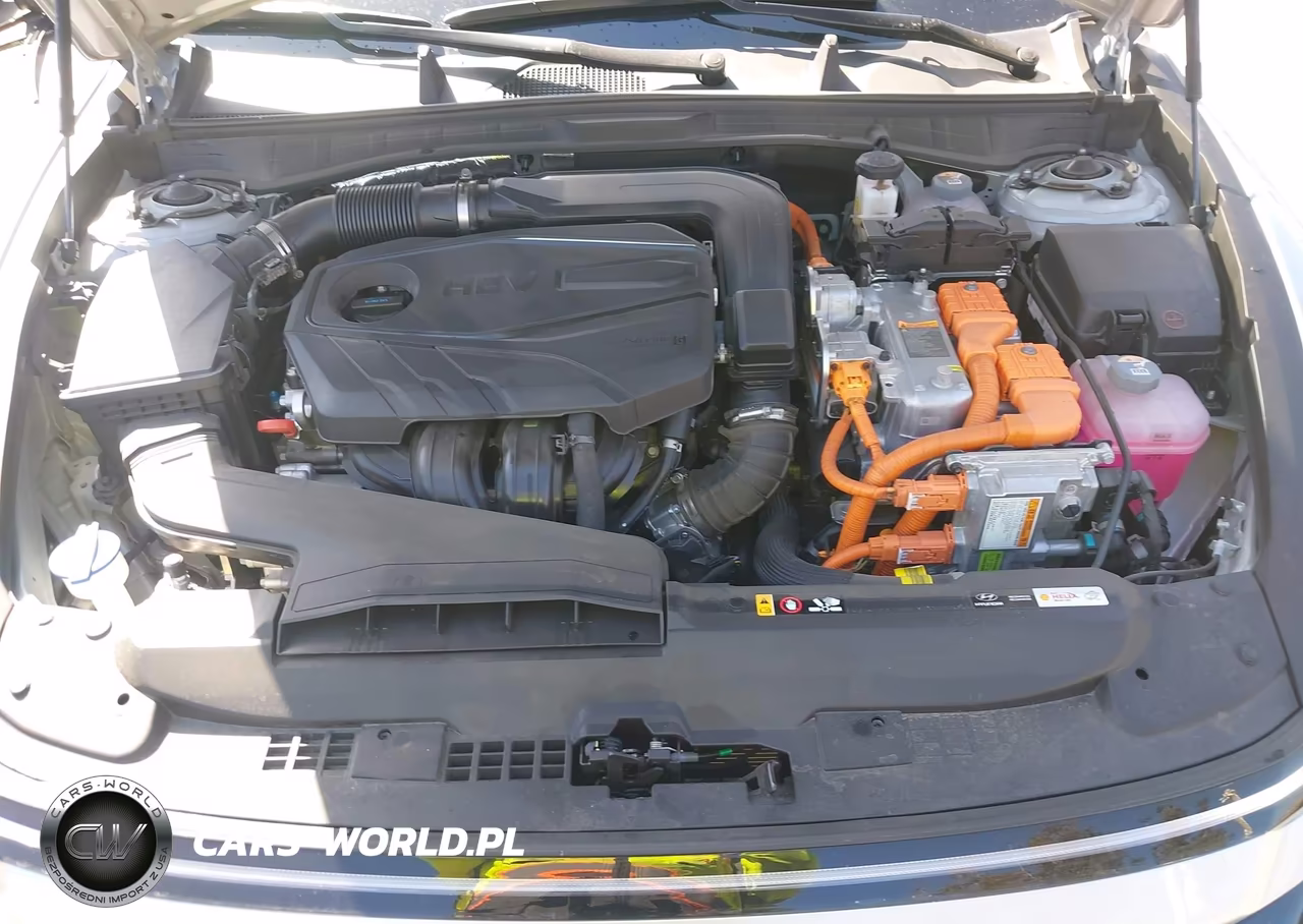 2025 Hyundai Sonata Hybrid Sel VIN:KMHL34JJ1SA117453 - 10