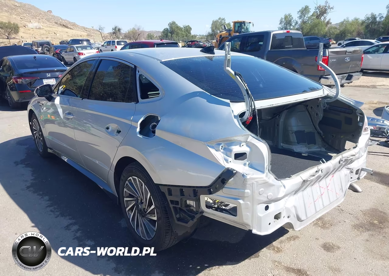 2025 Hyundai Sonata Hybrid Sel VIN:KMHL34JJ1SA117453 - 3
