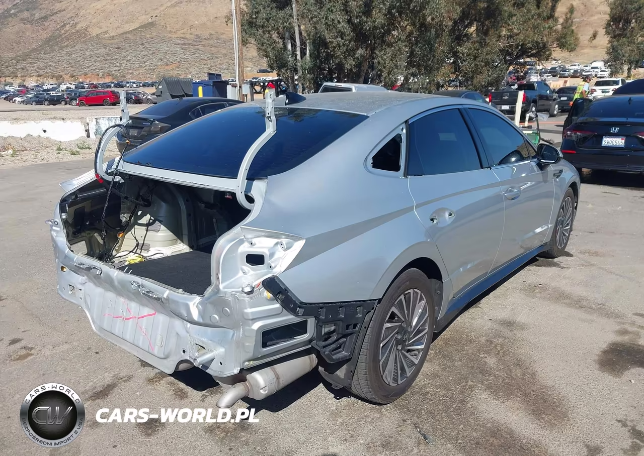 2025 Hyundai Sonata Hybrid Sel VIN:KMHL34JJ1SA117453 - 4