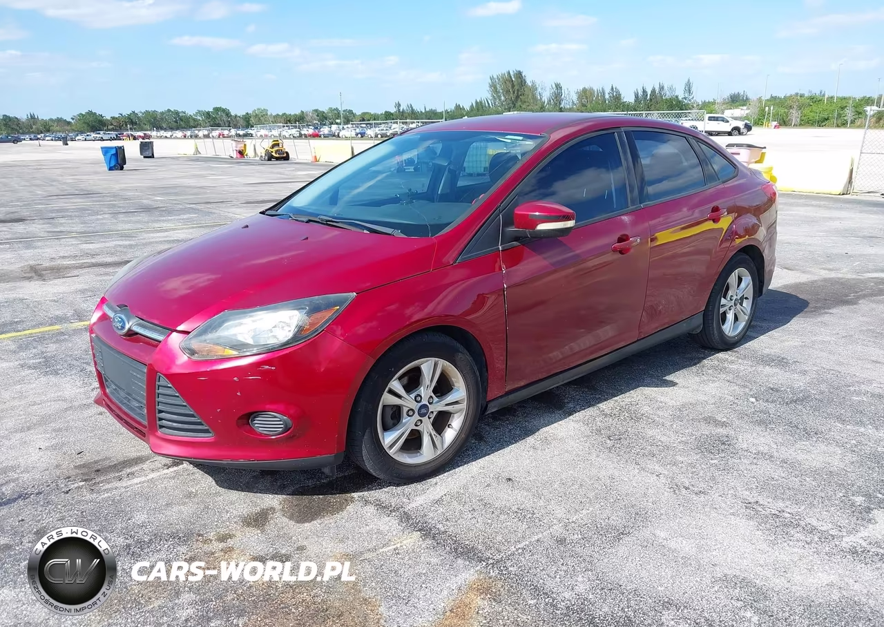 2013 Ford Focus Se VIN:1FADP3F21DL358743 - 2