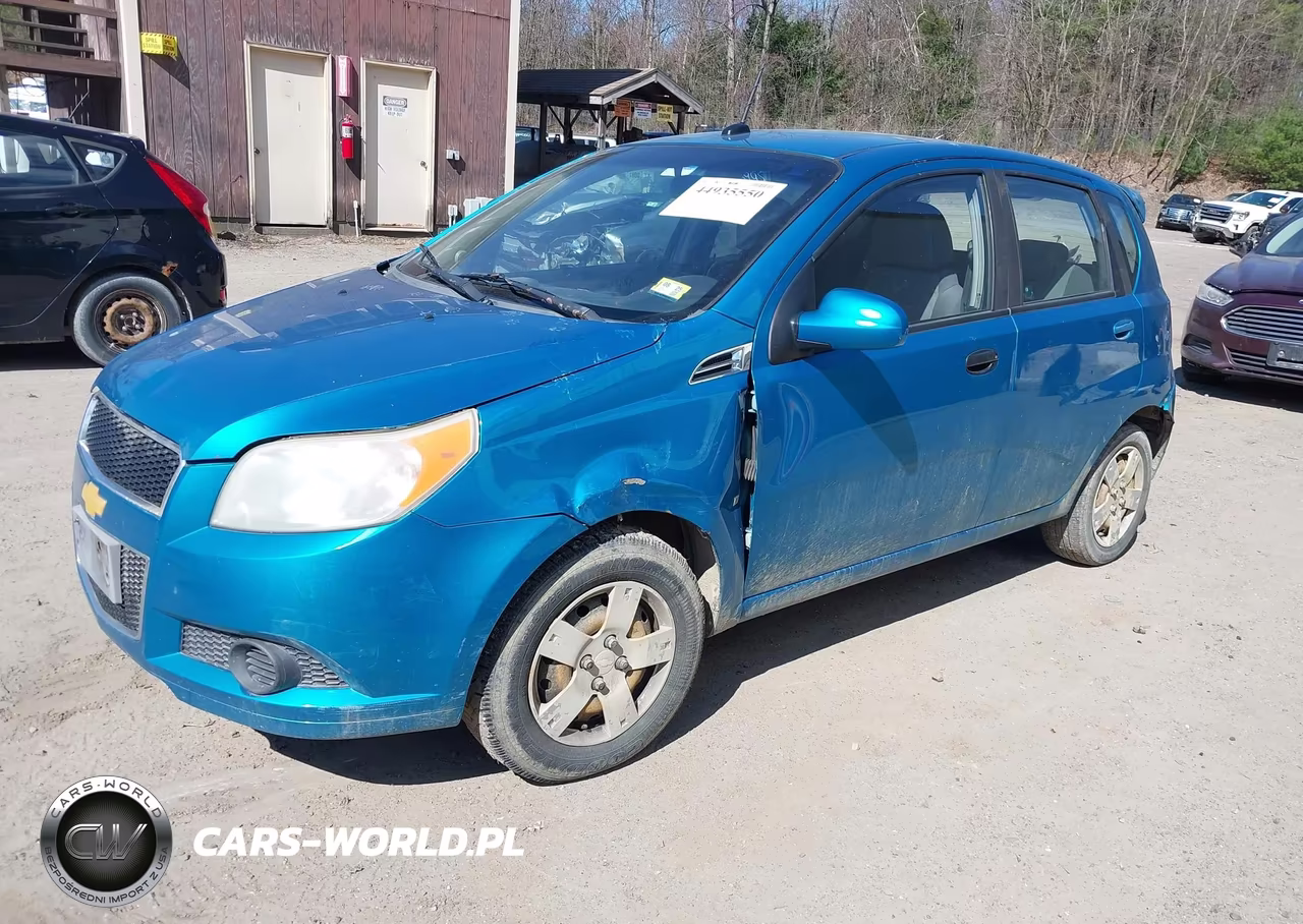 2009 Chevrolet Aveo Lt VIN:KL1TD66E99B610625 - 2