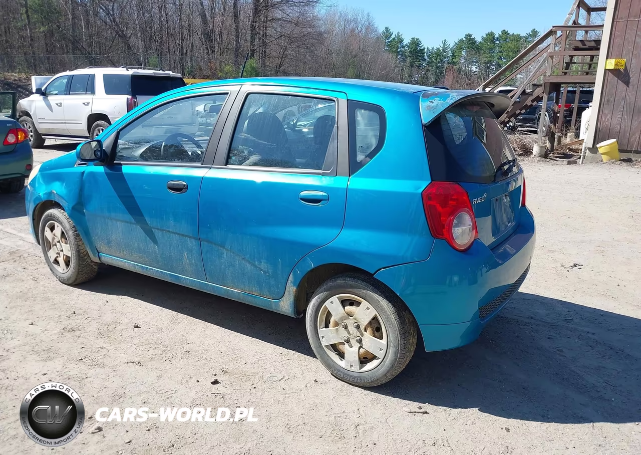 2009 Chevrolet Aveo Lt VIN:KL1TD66E99B610625 - 3