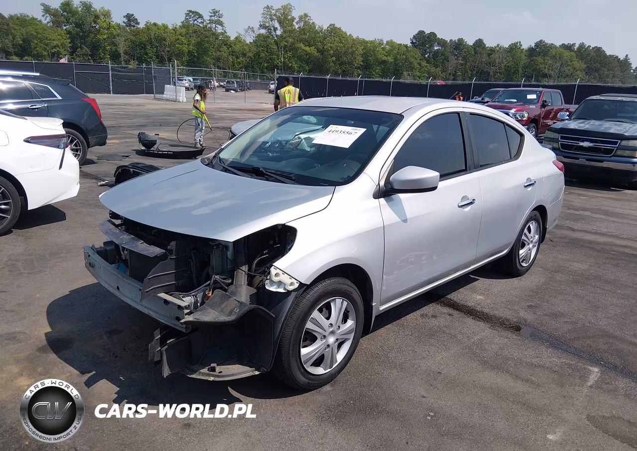 2017 Nissan Versa 1.6 Sv VIN:3N1CN7AP6HL825626 - 2