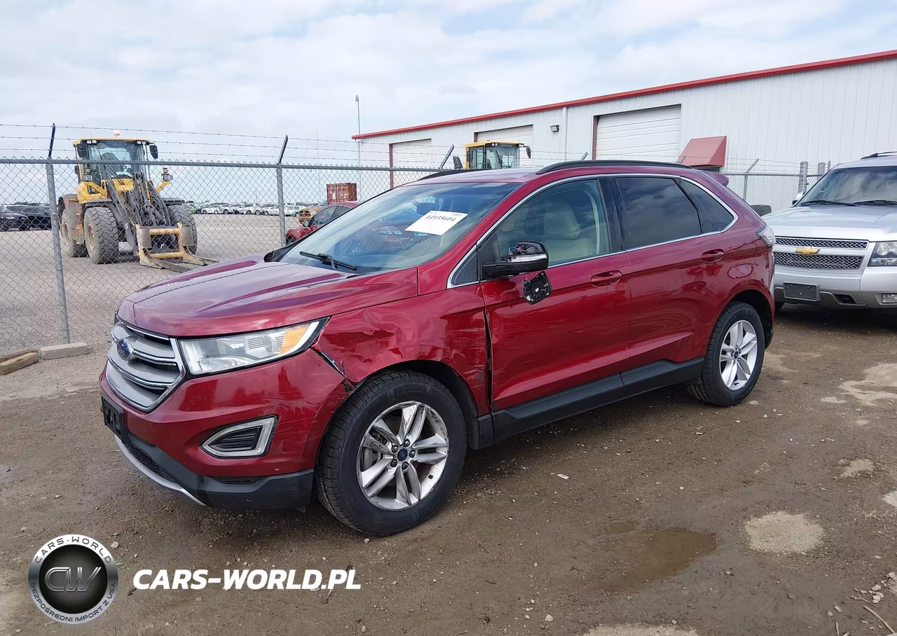 2015 Ford Edge Sel VIN:2FMTK3J86FBC39441 - 2