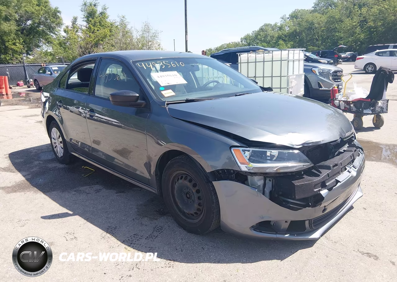 2013 Volkswagen Jetta 2.0L S VIN:3VW2K7AJ0DM272275 - 1