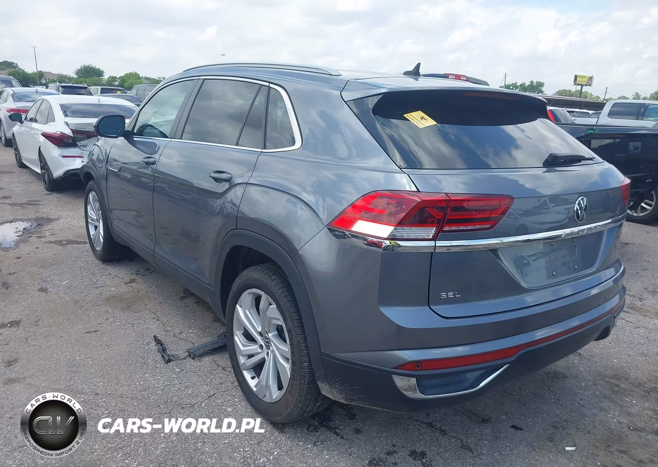 2020 Volkswagen Atlas Cross Sport 2.0T Sel-2.0T Sel R-Line VIN:1V2EC2CA2LC222876 - 3