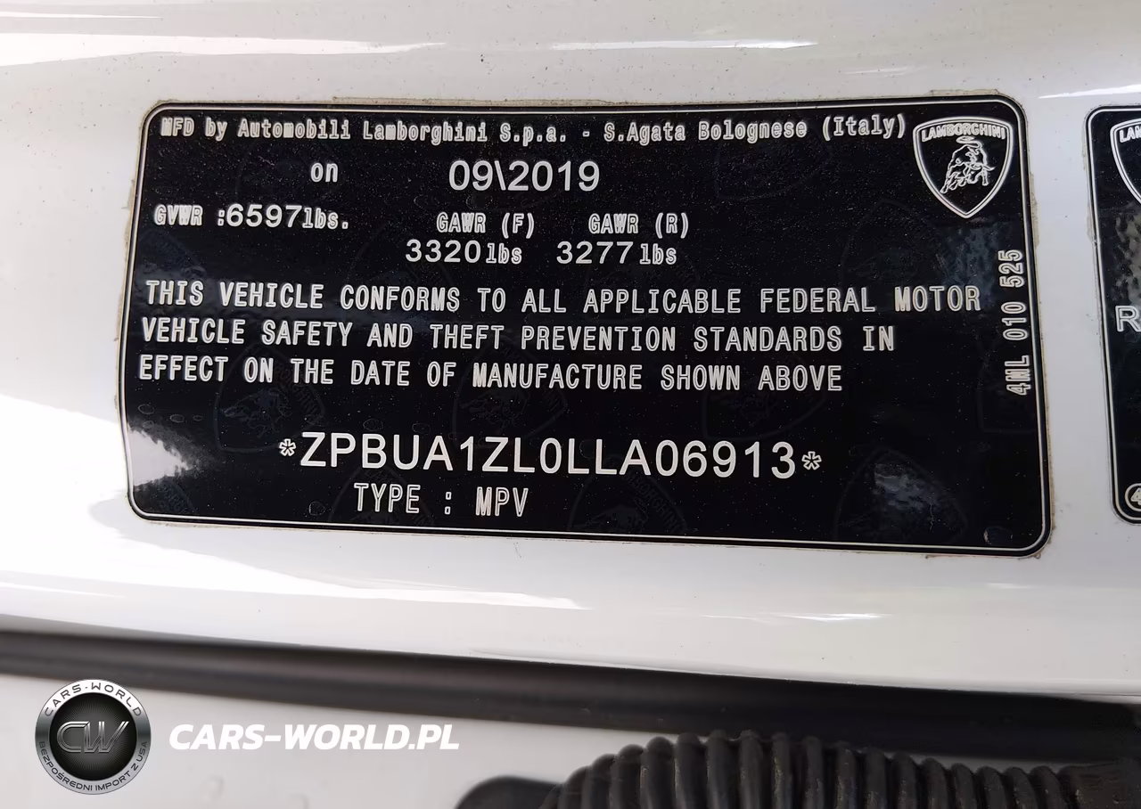 2020 Lamborghini Urus VIN:ZPBUA1ZL0LLA06913 - 9