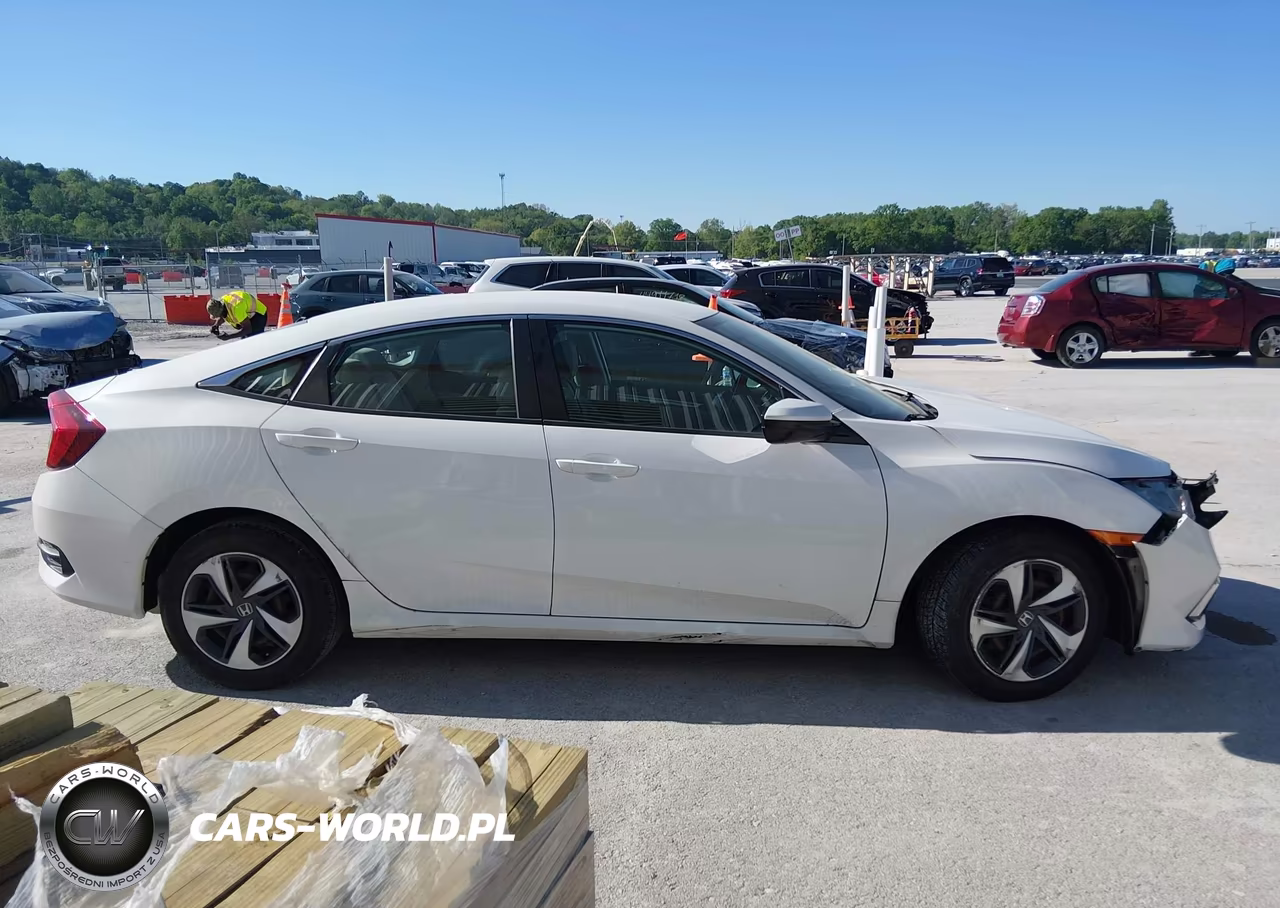 2019 Honda Civic Lx VIN:2HGFC2F69KH593320 - 13