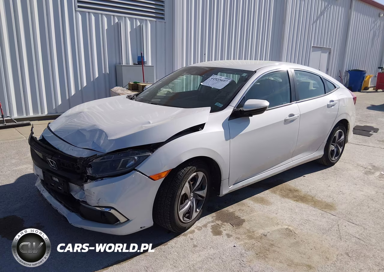 2019 Honda Civic Lx VIN:2HGFC2F69KH593320 - 2