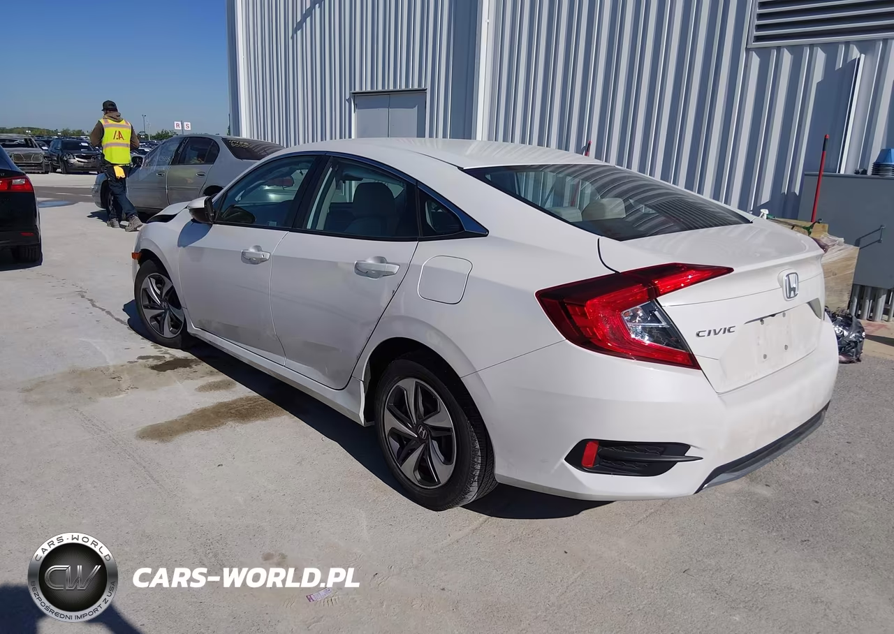 2019 Honda Civic Lx VIN:2HGFC2F69KH593320 - 3