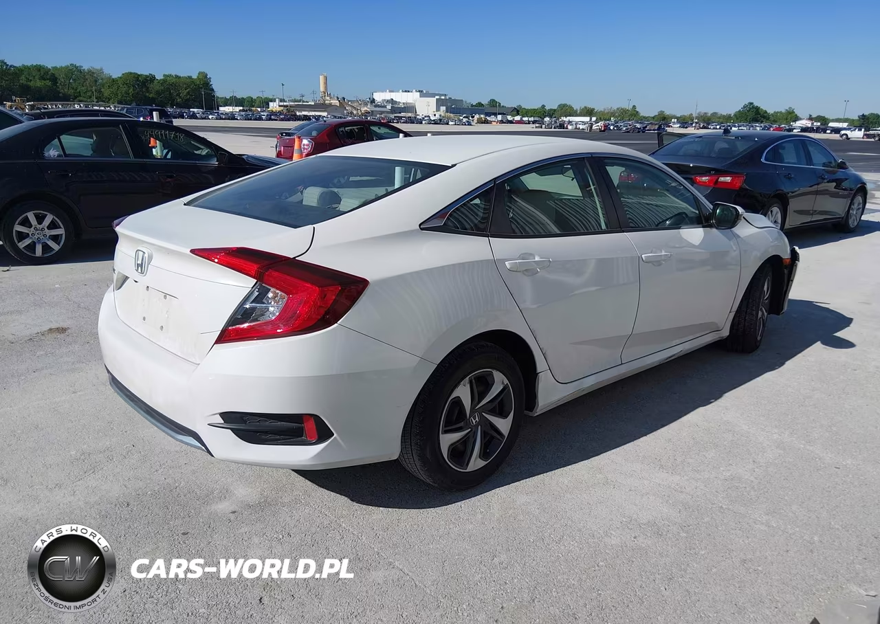 2019 Honda Civic Lx VIN:2HGFC2F69KH593320 - 4