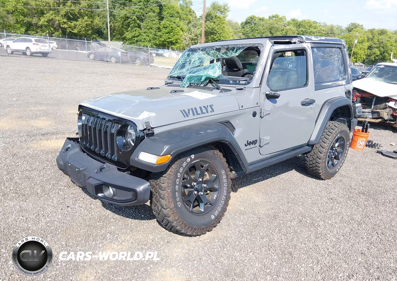 2021 Jeep Wrangler Willys 4X4 VIN:1C4GJXAN8MW741367 - 2