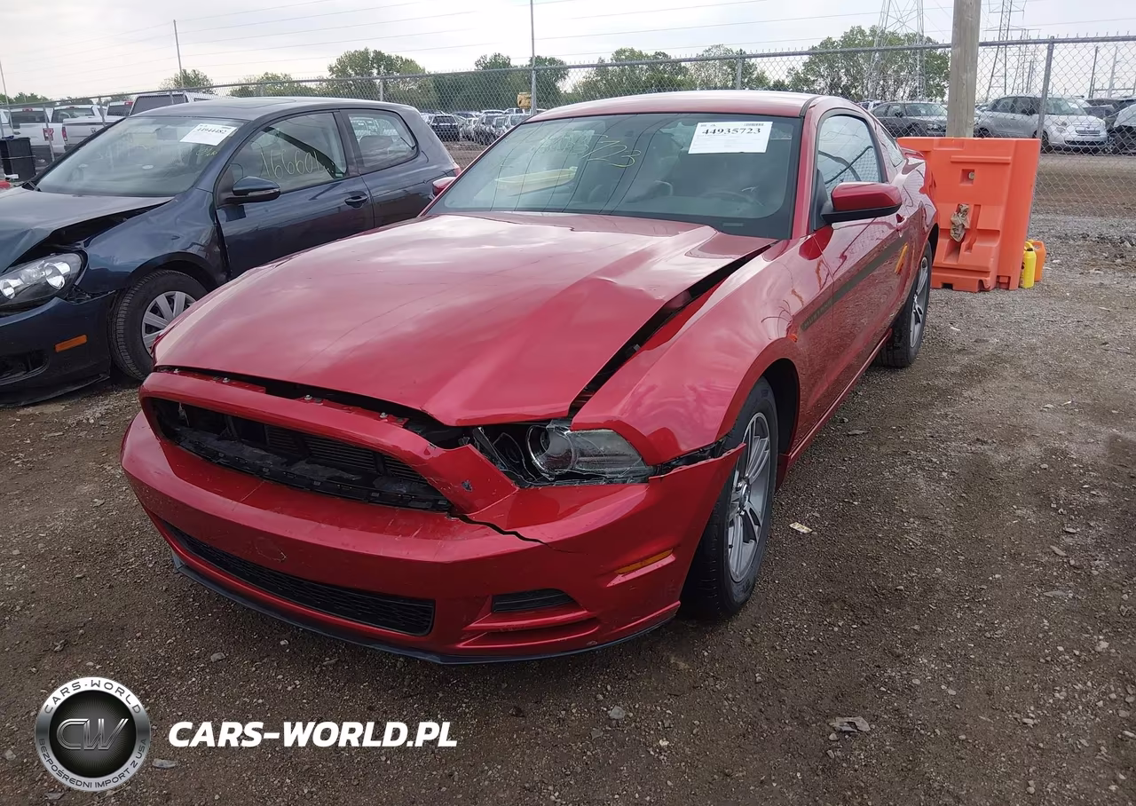 2013 Ford Mustang V6 Premium VIN:1ZVBP8AM2D5231671 - 2
